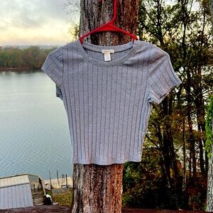 BOZZOLO Brand - Women’s Grey Top - Size M